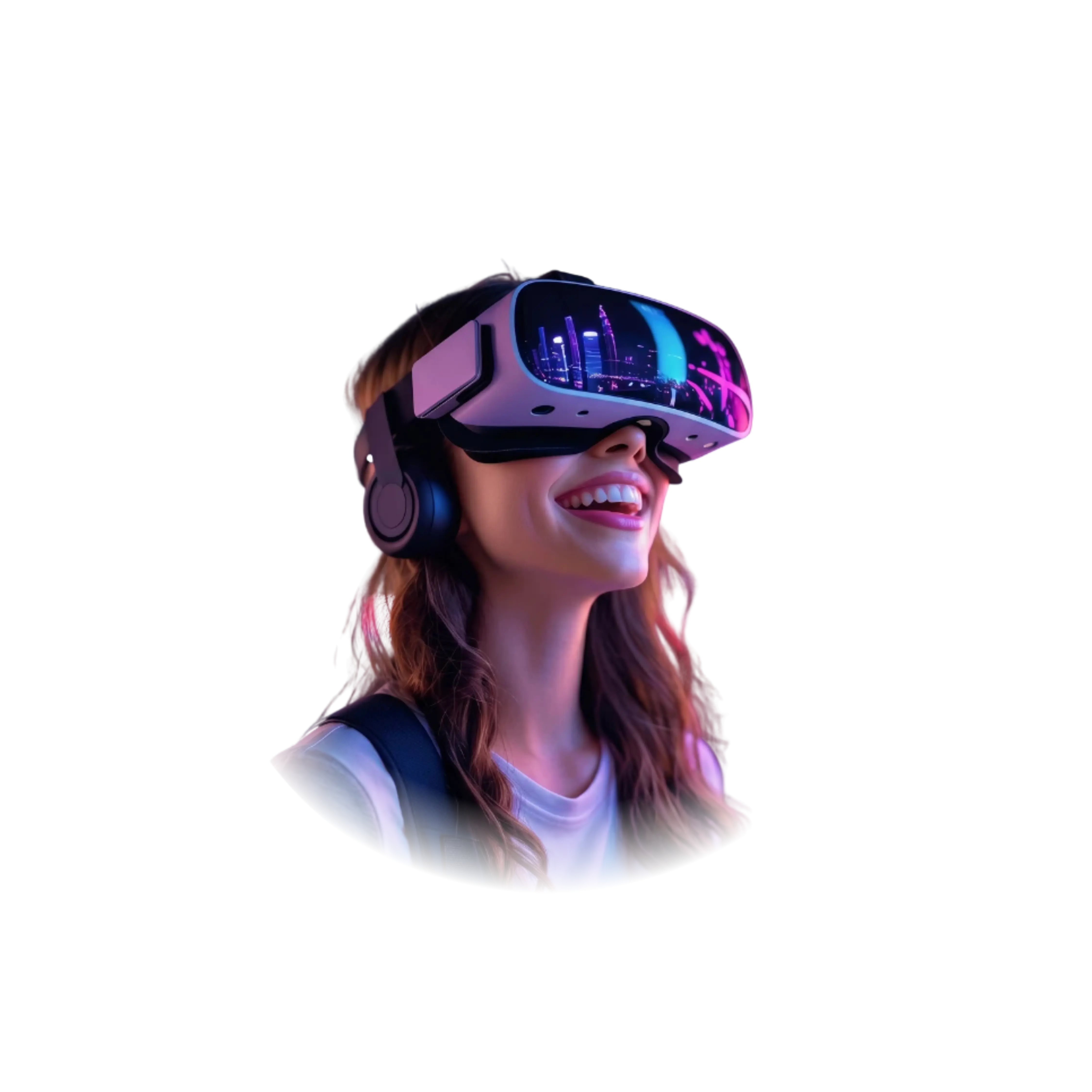 Futuristic AI neural core with crimson holographic data streams — NEX.AI best AI solutions company in Malappuram